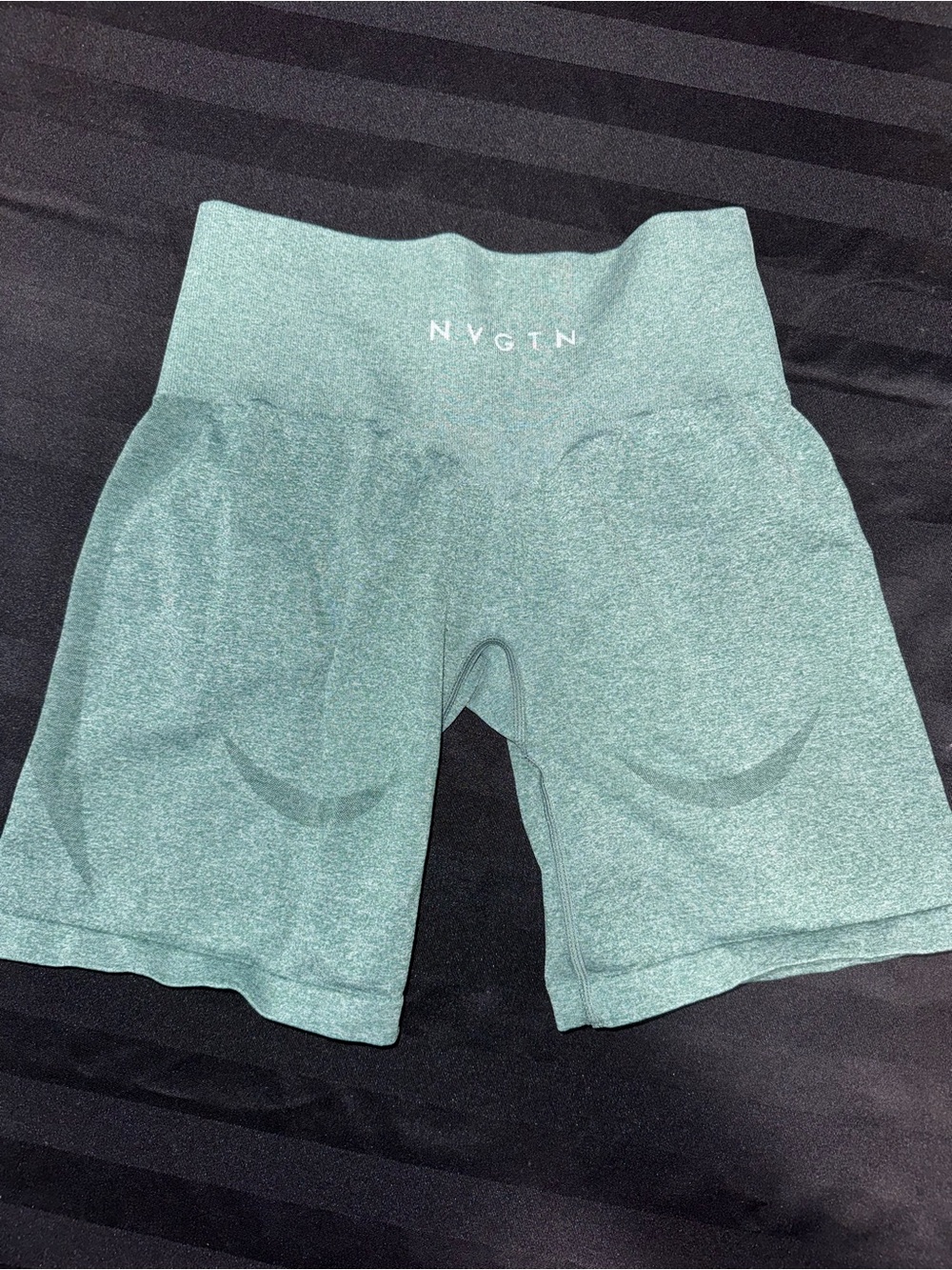 NVGTN Seamless High-Waist Mint Bike Shorts